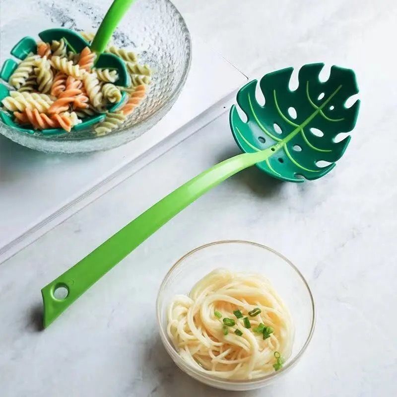 Pasta Scoop Colander Nylon Spaghetti Serving Spoon: The Kitchen Essential